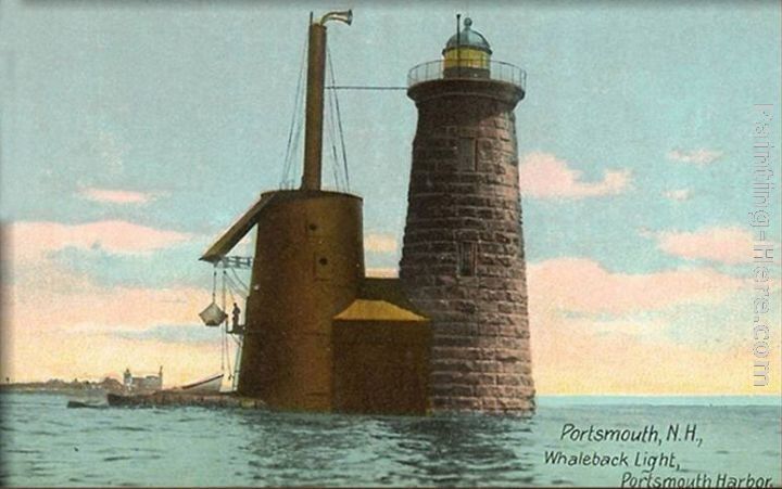 Norman Parkinson Whaleback Lighthouse, Portsmouth, New Hampshire